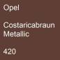 Preview: Opel, Costaricabraun Metallic, 420.